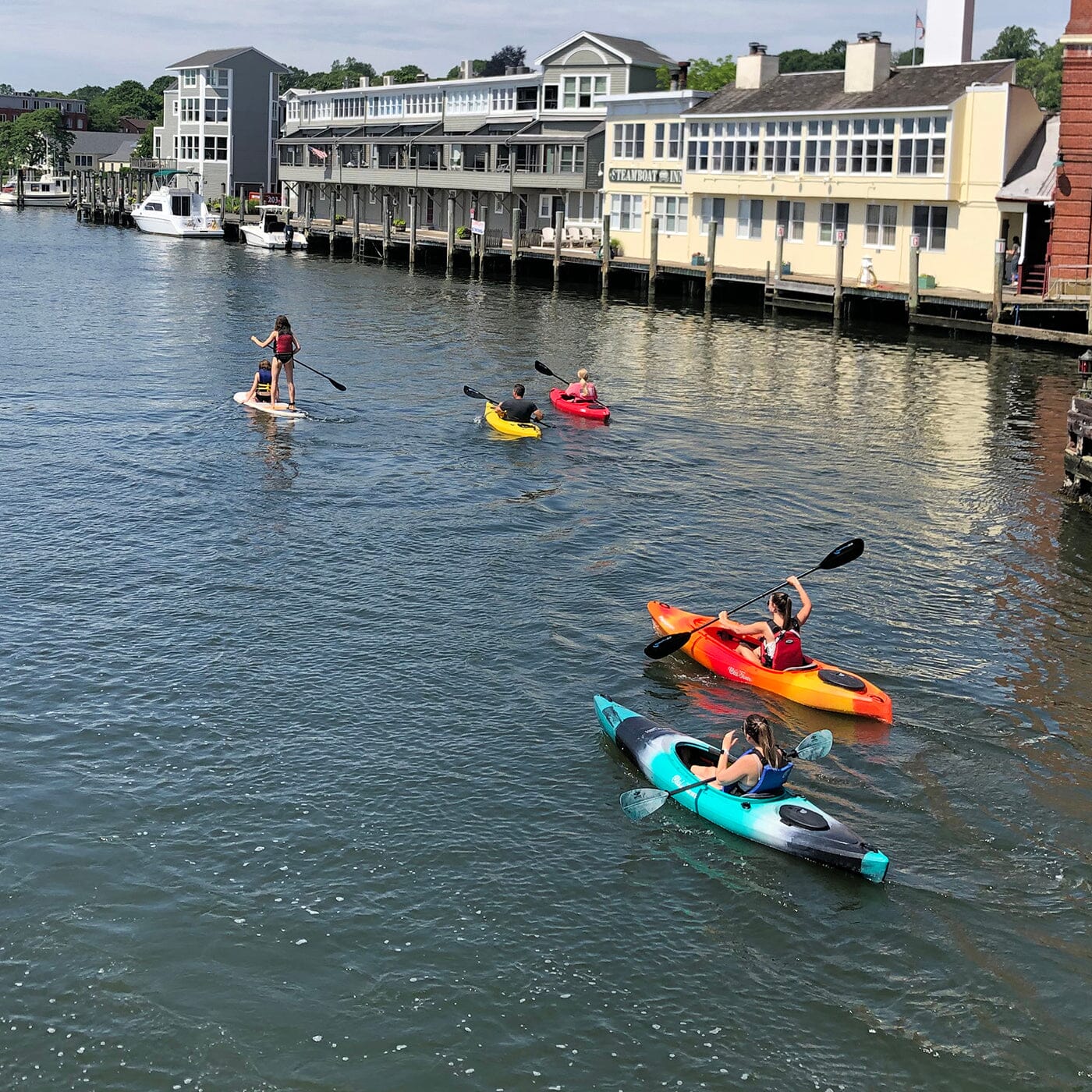 Kayaking The Mystic River