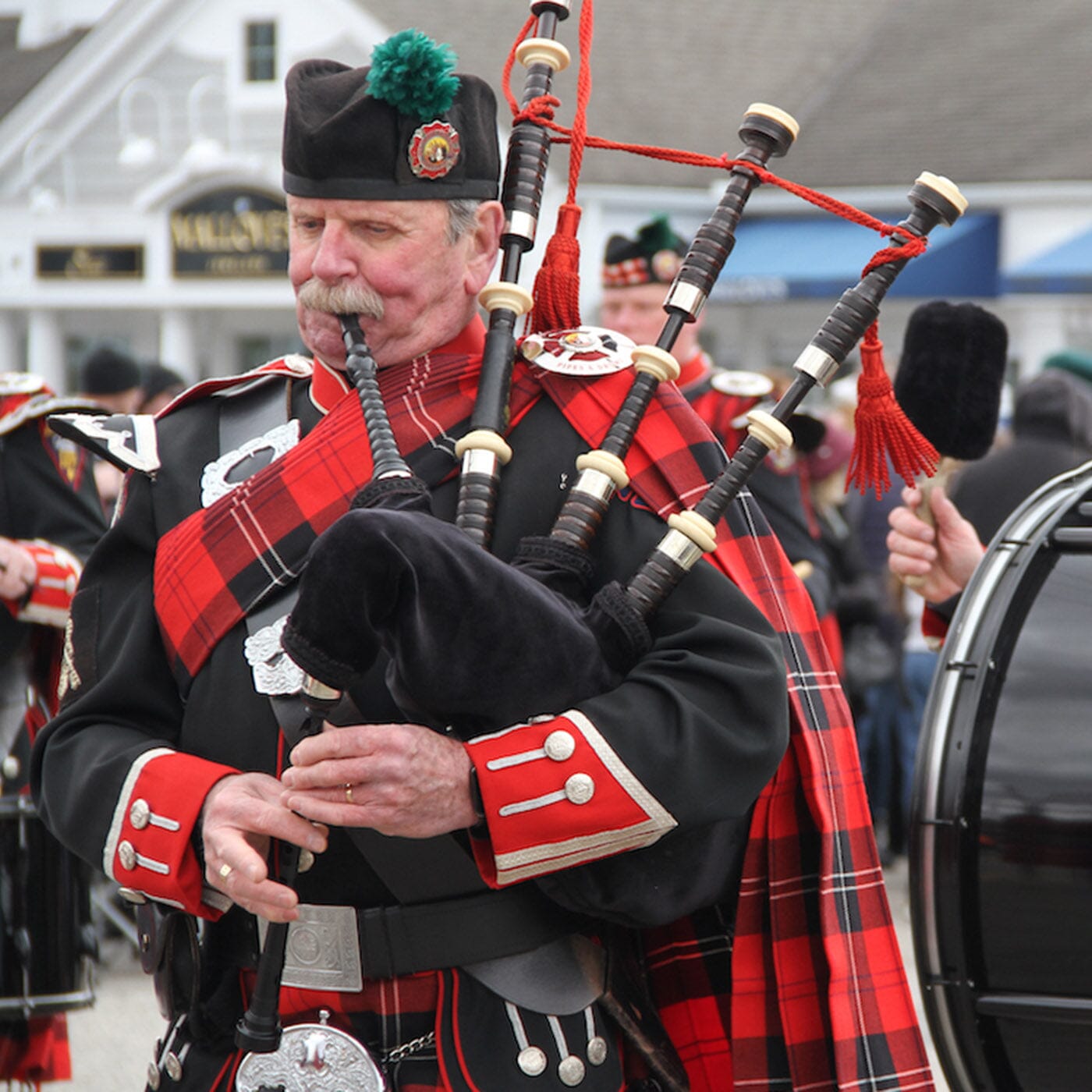 The Wonderful Mystic Irish Parade Including a Library Cart Drill Team