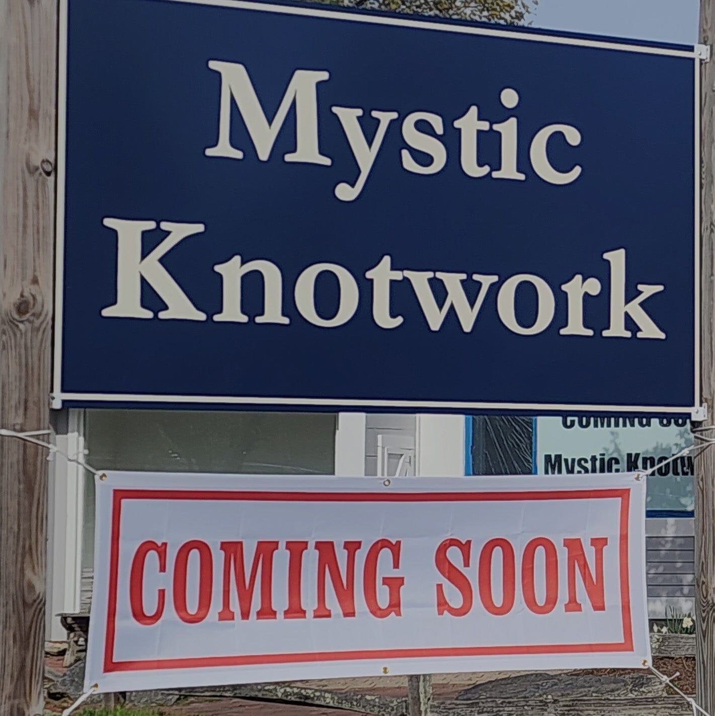The Rumor is True. Mystic Knotwork is going to the Olde Mistick Village