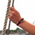 Nautical Shackle Bracelet Burgundy 022 handmade by Mystic Knotwork