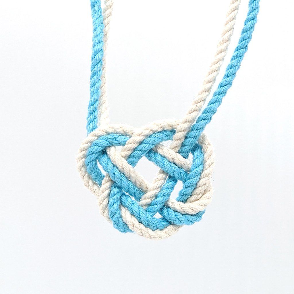 Celtic Heart Knot Necklace necklace Mysticknotwork.com Turquoise 