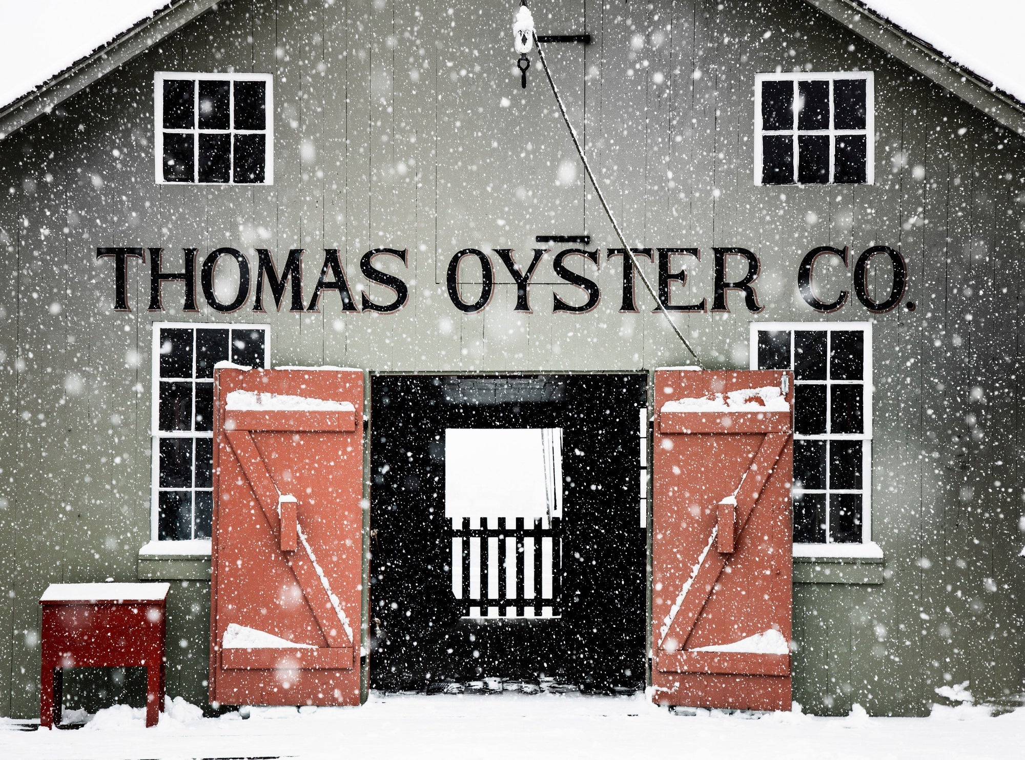 Mystic Seaport's Oyster Company building