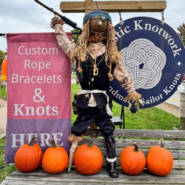 Scarecrows In Olde Mistick Village