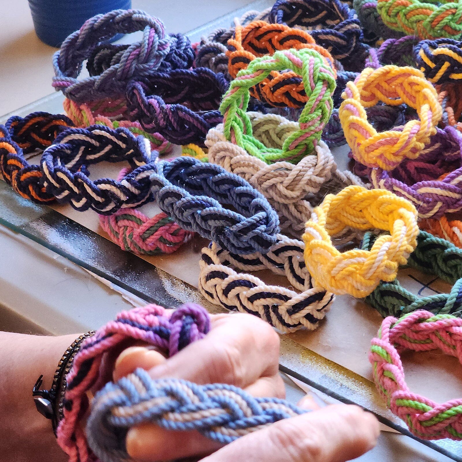 The Custom Cord Colors Of Mystic Knotwork