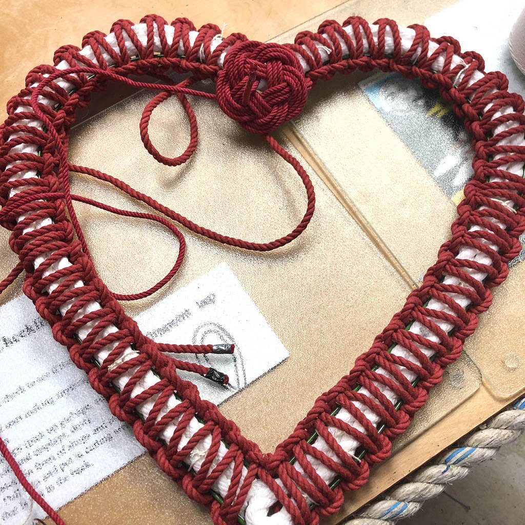 Making Knotty Valentines
