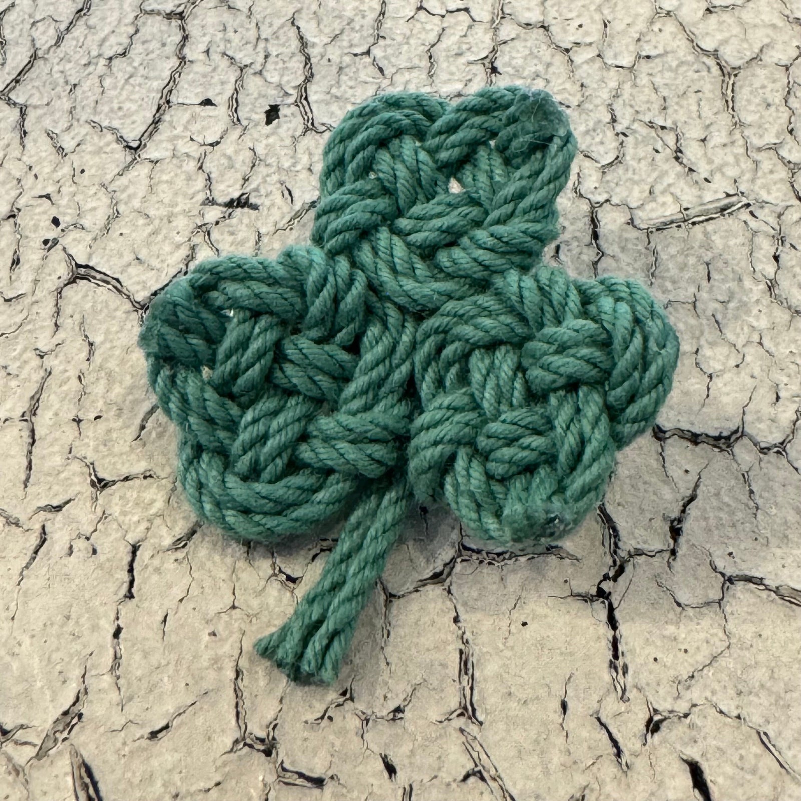 Shamrock Pin Mystic Knotwork 