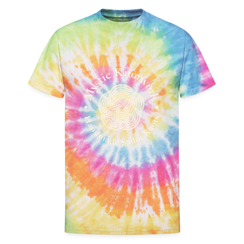 Tie Dye Mystic Knotwork Shirt - rainbow