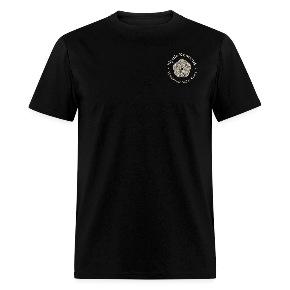 Mystic Knotwork Logo Tshirt - black