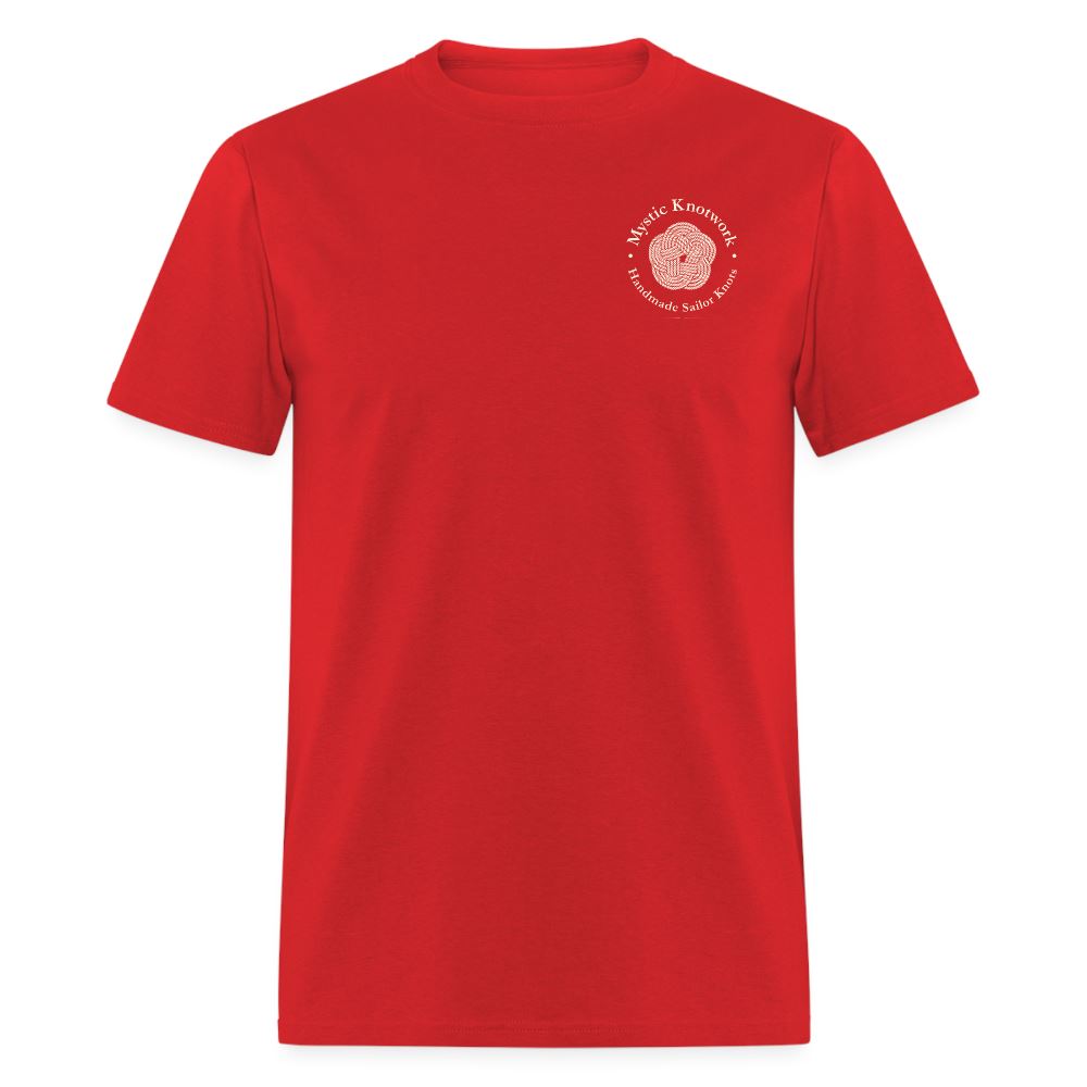 Mystic Knotwork Logo Tshirt - red