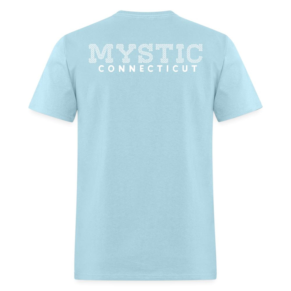 Mystic Connecticut Shirt - powder blue