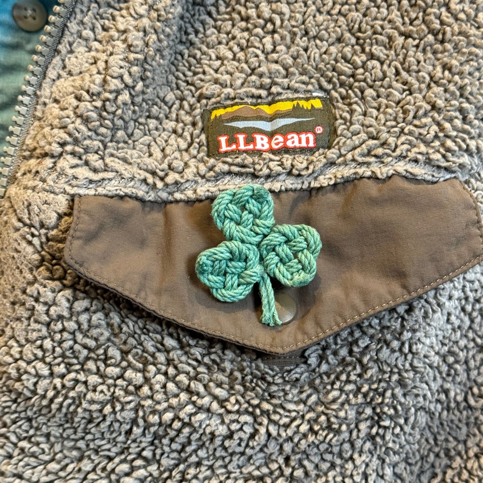 Shamrock Pin Mystic Knotwork 