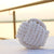 Nautical Knot Card Holder, White, 4.5", 5-Pass nautical wedding Mysticknotwork.com 