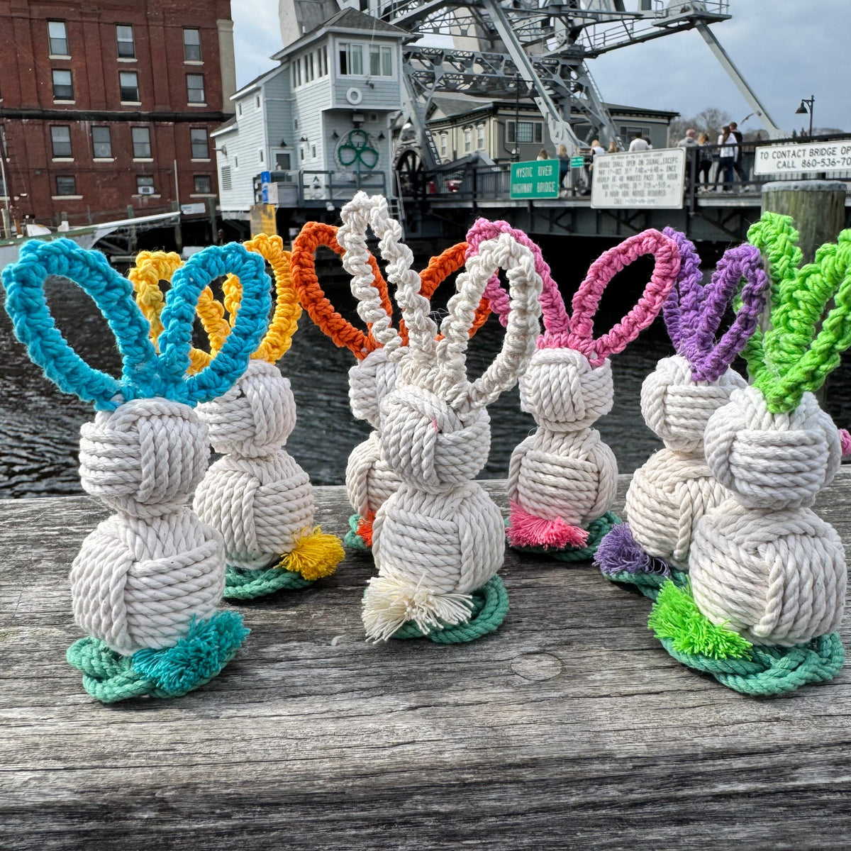 Monkey Fist Knot Easter Bunny Mystic Knotwork 