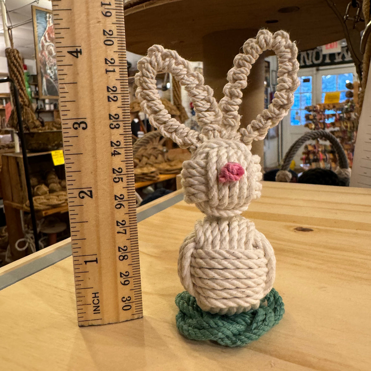 Monkey Fist Knot Easter Bunny Mystic Knotwork 