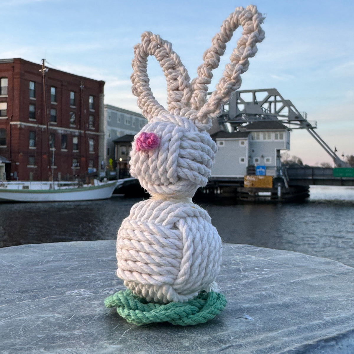 Monkey Fist Knot Easter Bunny Mystic Knotwork 