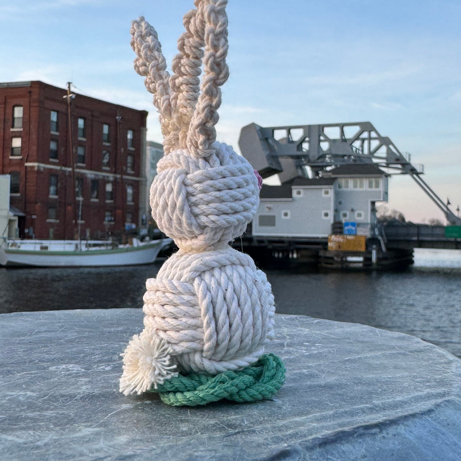 Monkey Fist Knot Easter Bunny Mystic Knotwork 