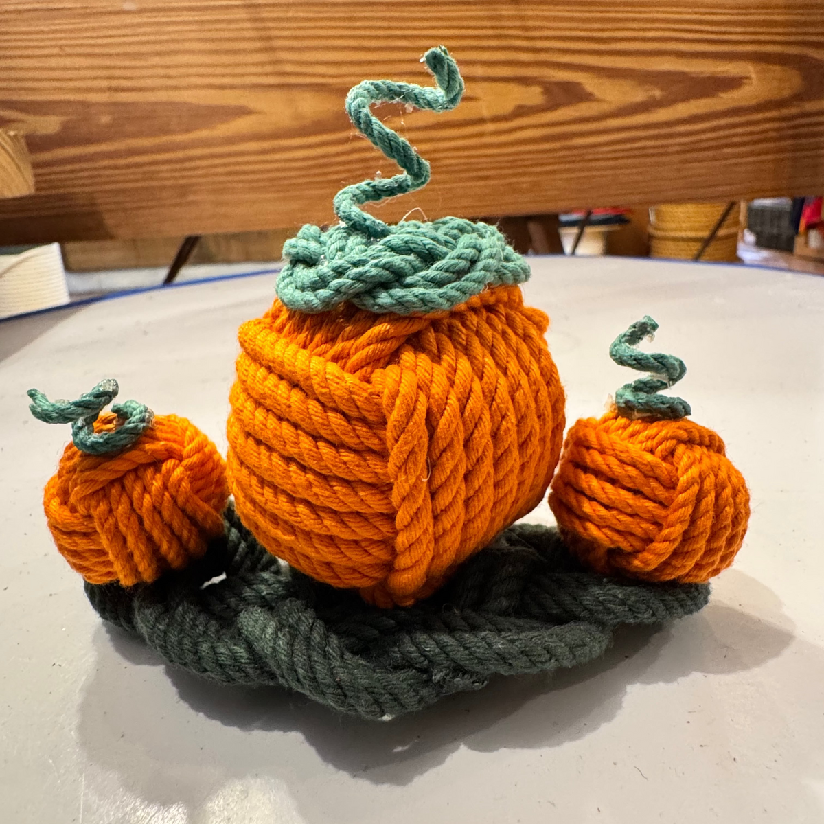 Monkey Fist Pumpkin Patch Mystic Knotwork 