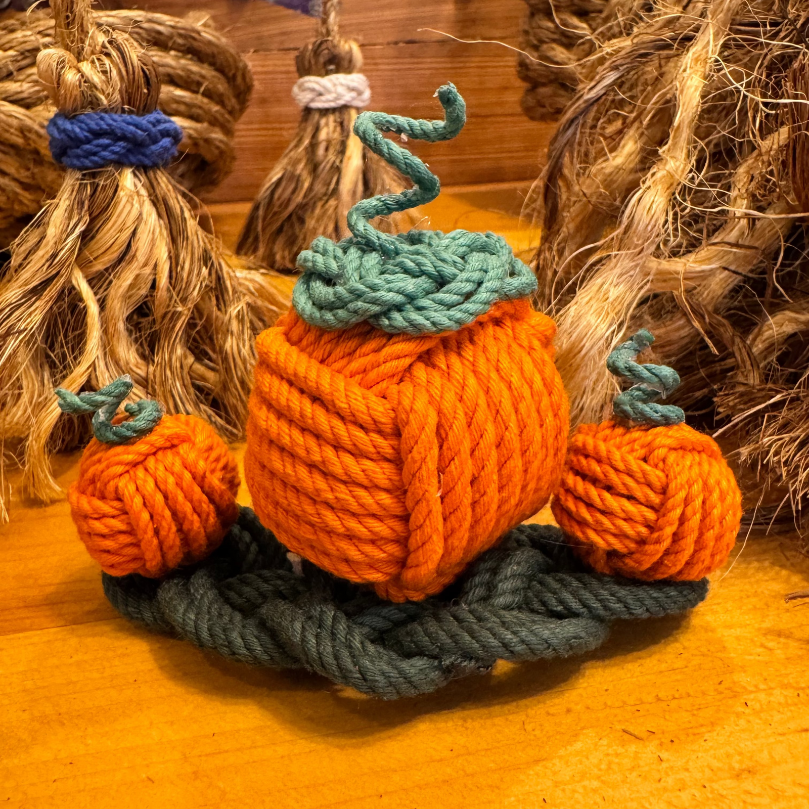 Monkey Fist Pumpkin Patch Mystic Knotwork 