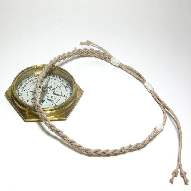 Nautical Knot Woven Sailor Necklace, 17 Colors handmade at Mystic Knotwork