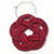 Sailor Knot Wine Charms Woven turkshead knot kitchen Mysticknotwork.com Red 