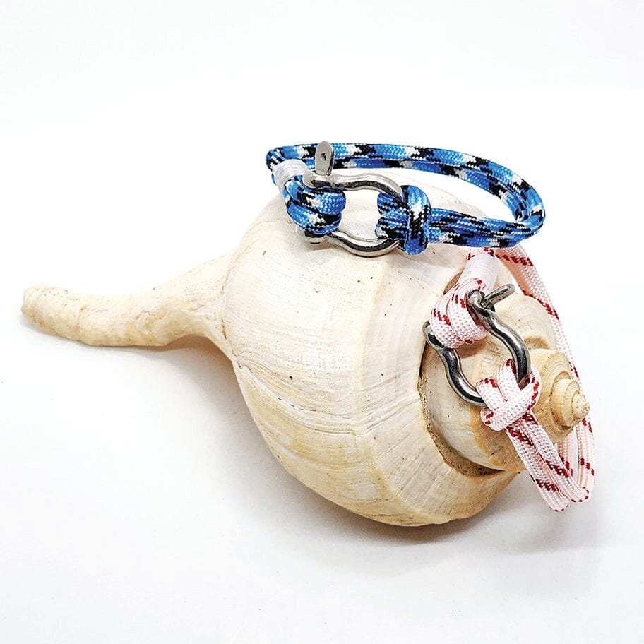 Blue Ice Nautical Shackle Bracelet 074 Mystic Knotwork 