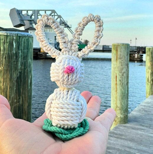 Monkey Fist Knot Easter Bunny Mystic Knotwork 