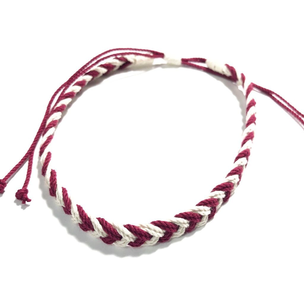 Adjustable Woven Chevron Necklace, choose from 18 colors Mystic Knotwork 