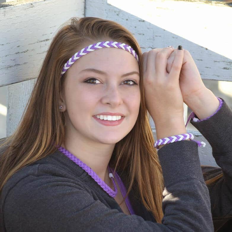 Adjustable Woven Chevron Necklace, choose from 18 colors Mystic Knotwork 