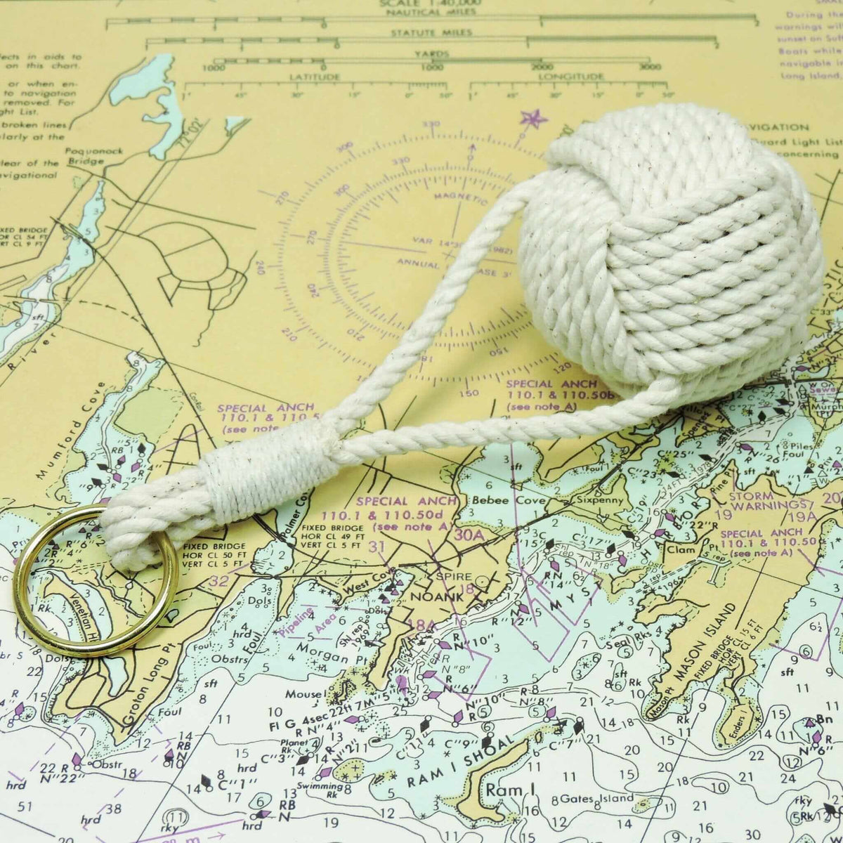 Nautical Rope Key Sizes Nautical Key Chains - Mystic Knotwork