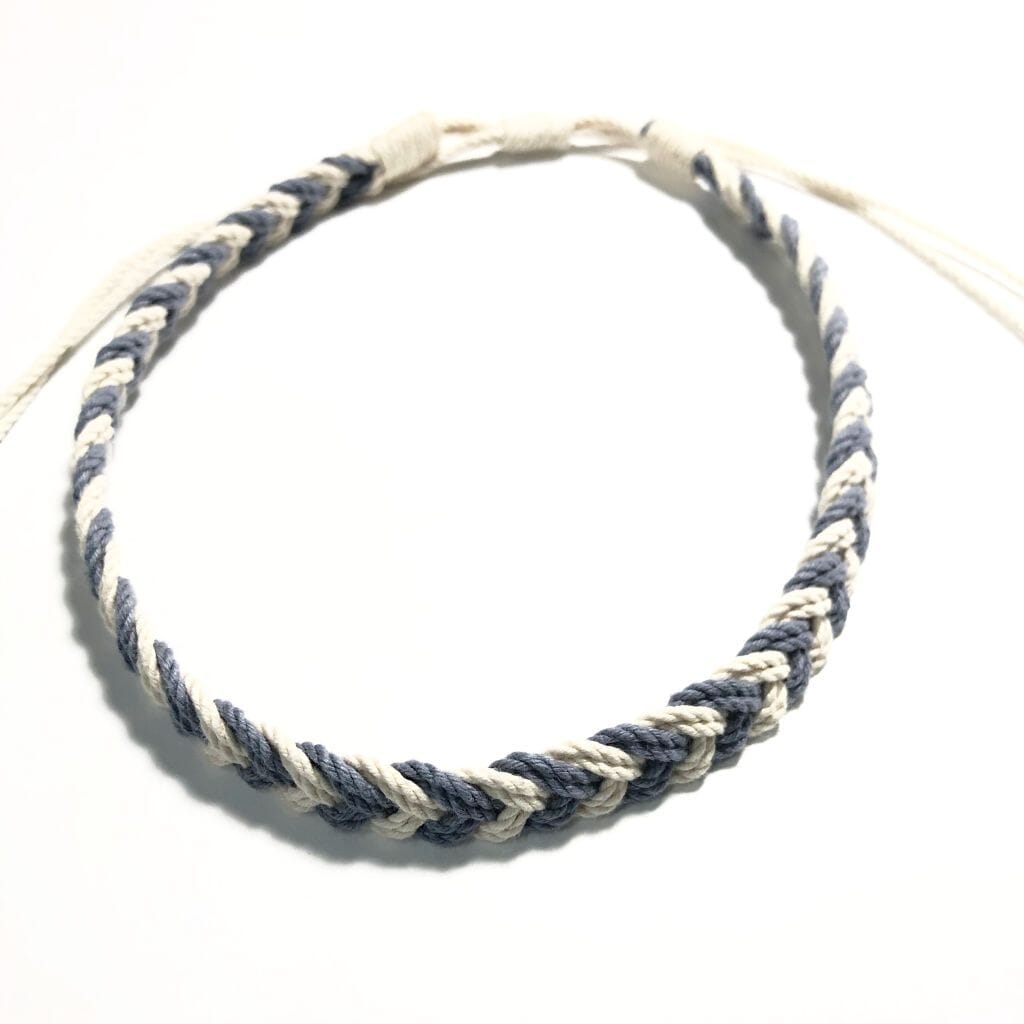 Adjustable Woven Chevron Necklace, choose from 18 colors Mystic Knotwork 