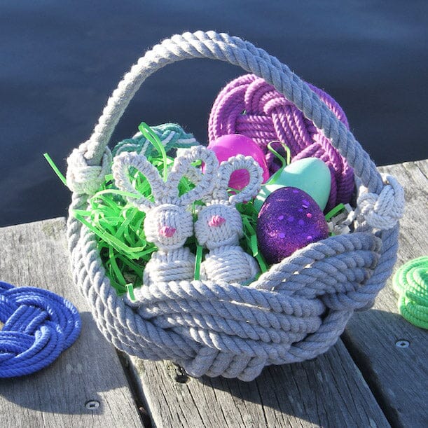 Monkey Fist Knot Easter Bunny Mystic Knotwork 