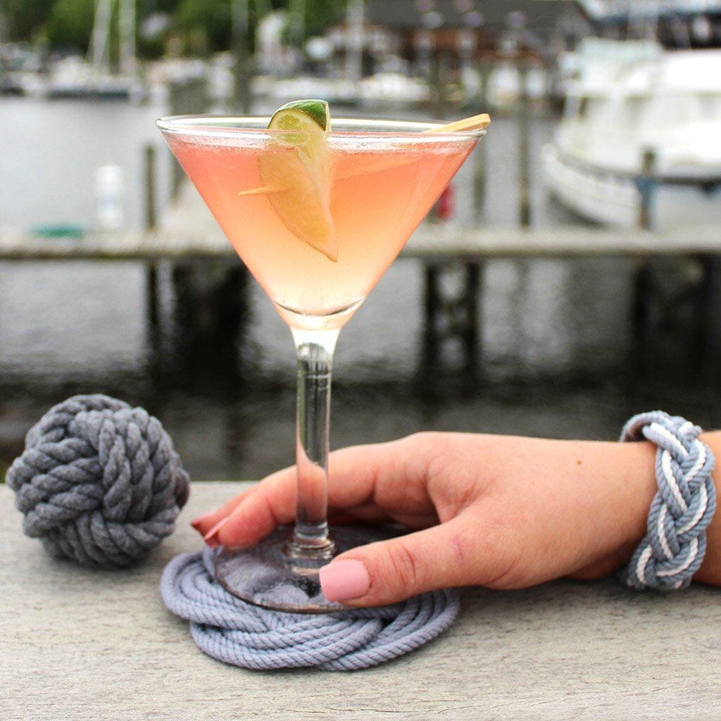 Sailor Knot Coasters, Set of 4 in 17 Colors Mystic Knotwork 