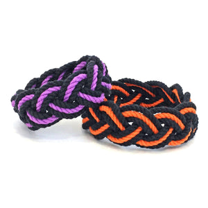 Striped Sailor Bracelet, Custom Colors - Choose Your Own bracelet Mysticknotwork.com 