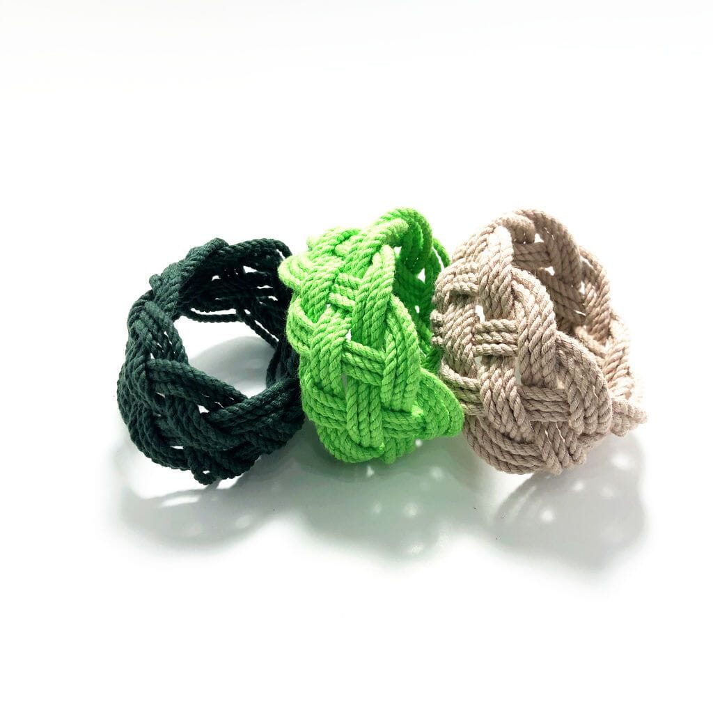 Wide Sailor Knot Bracelet 18 Colors Mystic Knotwork 