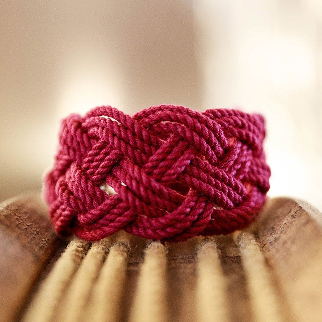 Wide Sailor Knot Bracelet 18 Colors Mystic Knotwork 