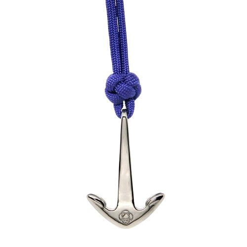 Royal Anchor Adjustable Necklace Stainless Steel 029 Mystic Knotwork 