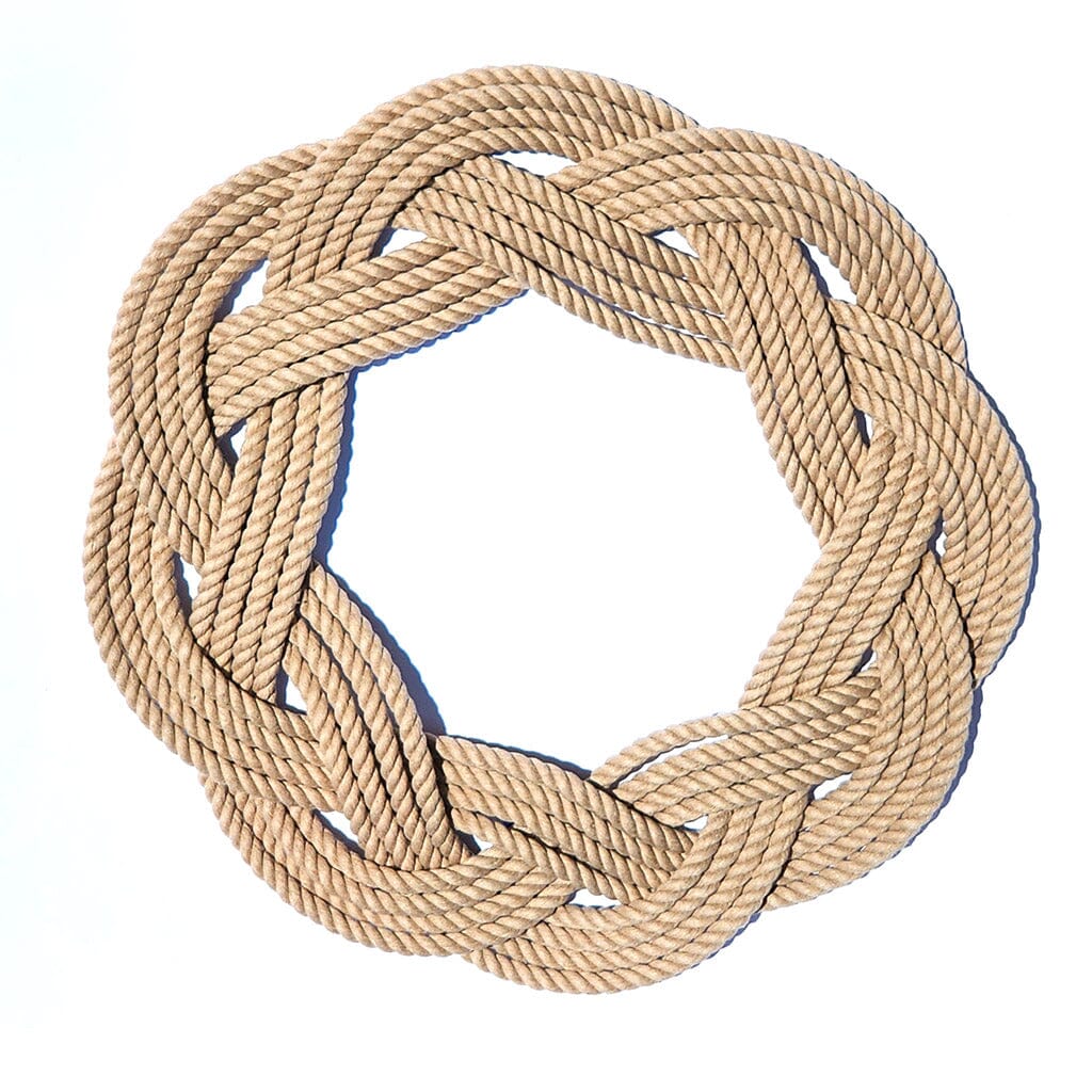 Sailor Knot Wreath or Centerpiece, Tan home decoration Mysticknotwork.com 