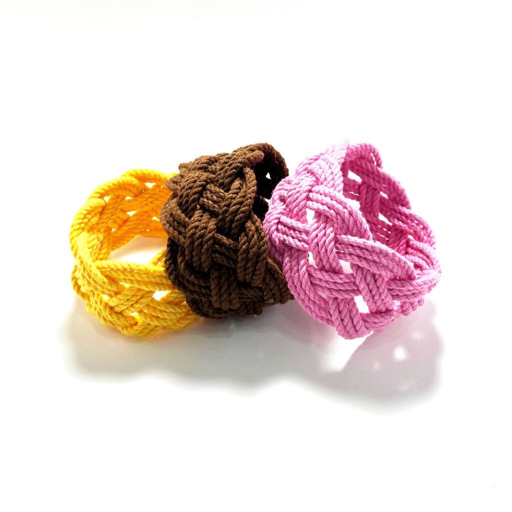 Wide Sailor Knot Bracelet 18 Colors Mystic Knotwork 