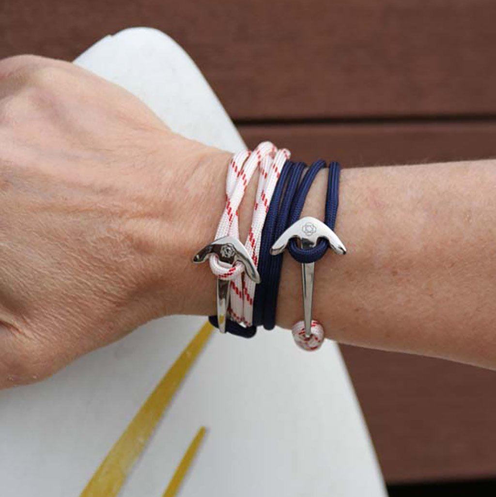 Ferry Anchor Men's Bracelet Polyester Braided Interlocking Rope Jewelry  Personality Fashion Jewelry | Shopee Singapore