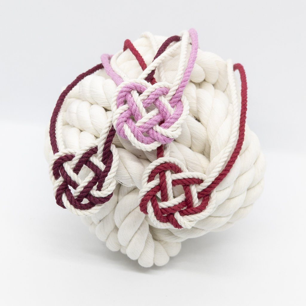 Celtic Heart Knot Necklace necklace Mysticknotwork.com 