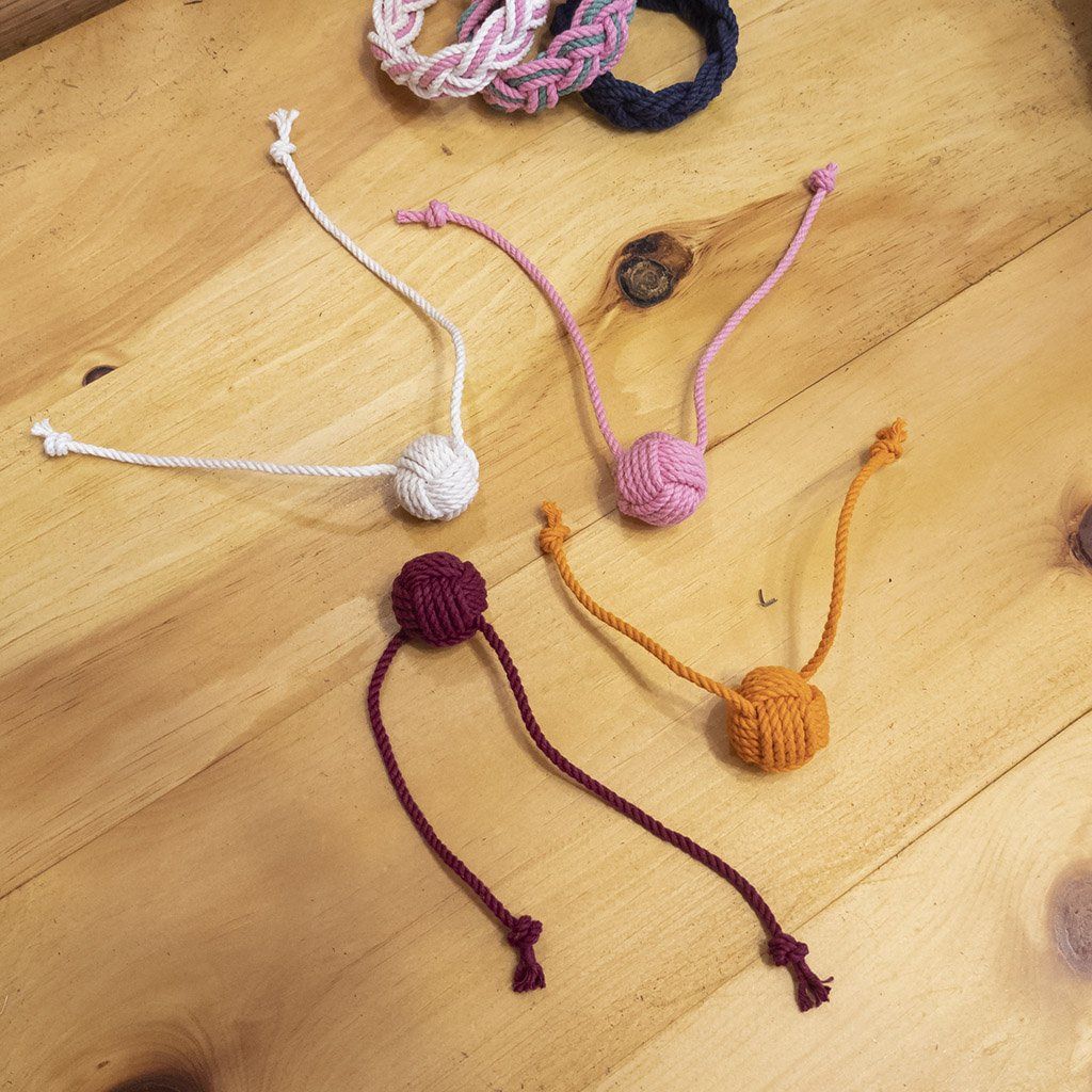 Monkey Fist Rope Cat Toy Mystic Knotwork 