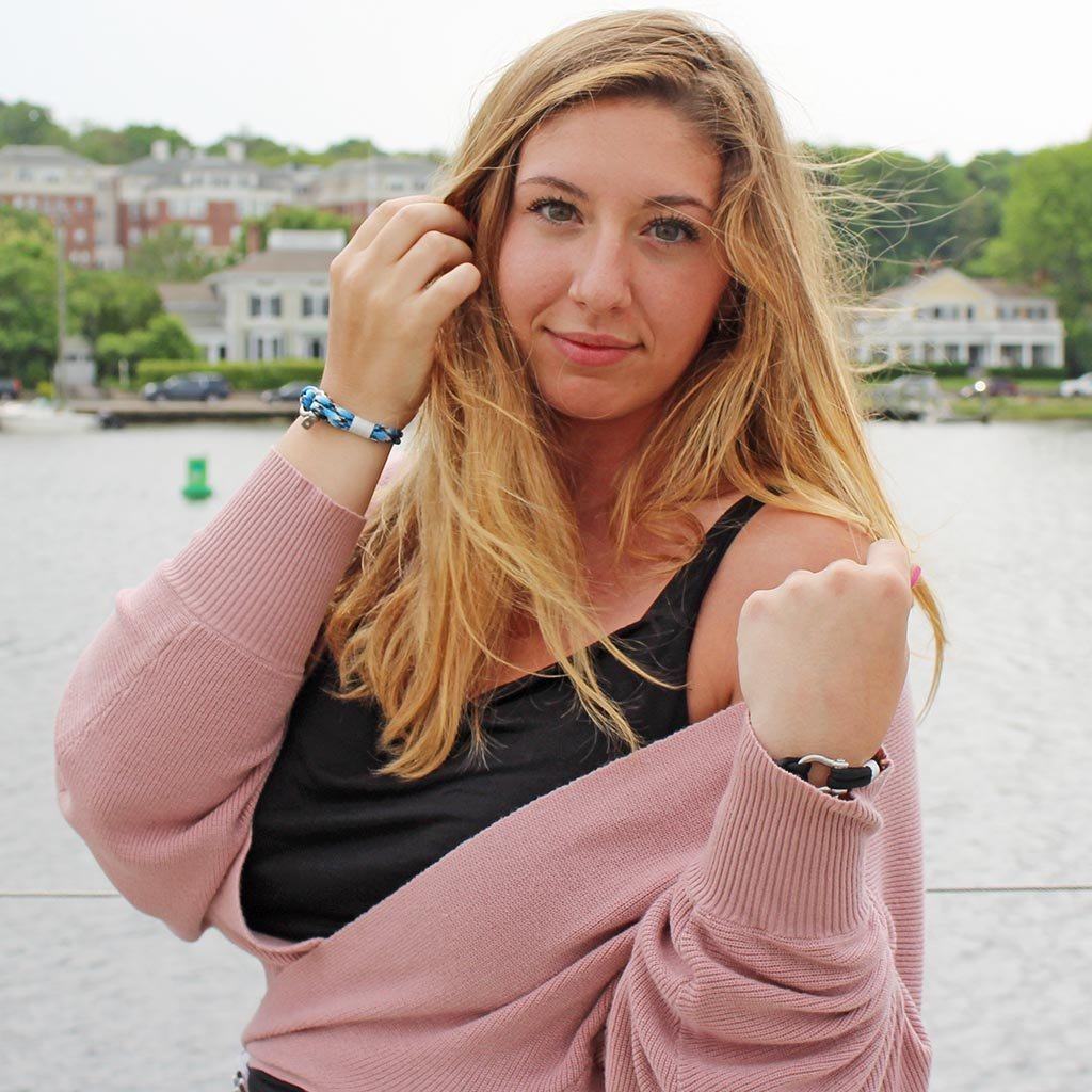 Blue Ice Nautical Shackle Bracelet 074 Mystic Knotwork 