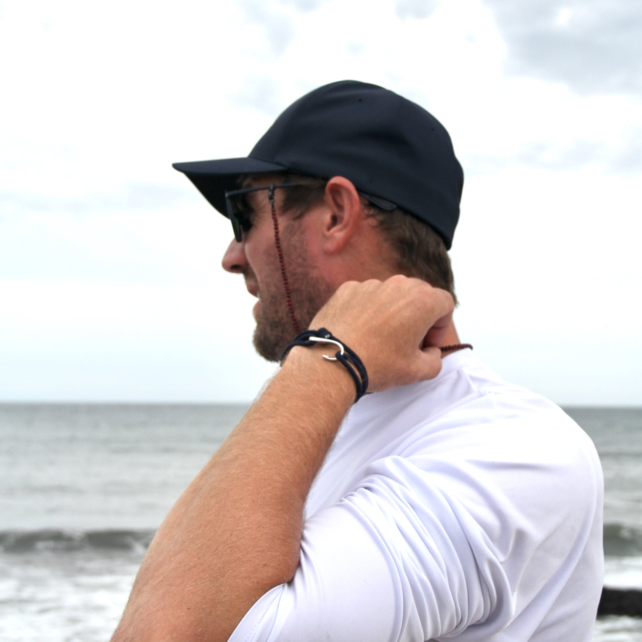 Adjustable Fish Hook Wrap Blue Ice 74 Bracelets Mystic Knotwork 