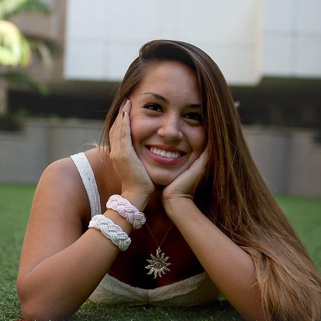 Yellow Sailor Bracelet Satin Outline bracelet Mystic Knotwork 