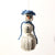 Nautical Snowman Hand Woven Monkey Knots for your tree -all choices- Mystic Knotwork Medium Blue 