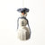 Gray Cap Nautical Snowman Hand Woven Monkey Knots for your tree Mystic Knotwork 