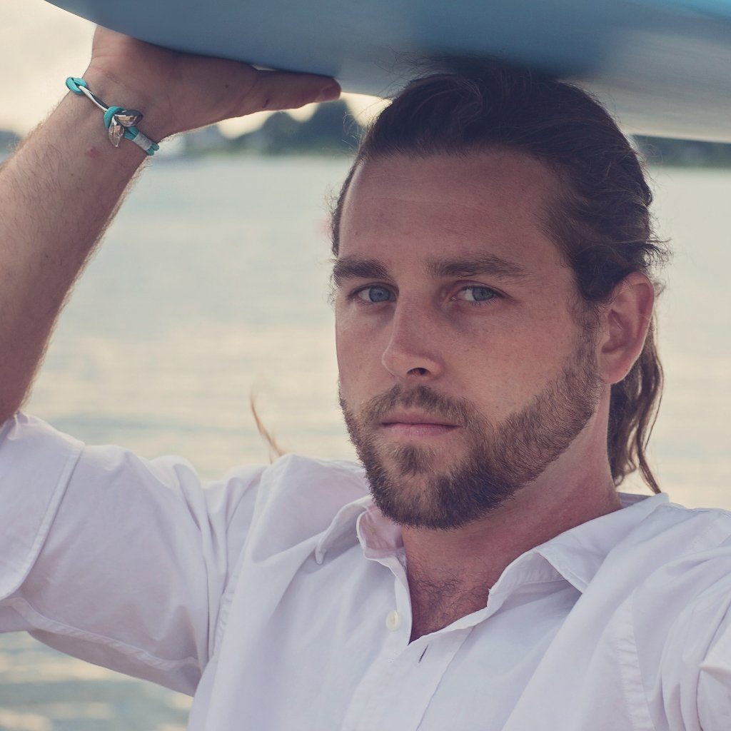 Nautical Knot The Mystic Whaler Bracelet, a Whale Tail signature Burgundy and black  22 handmade at Mystic Knotwork