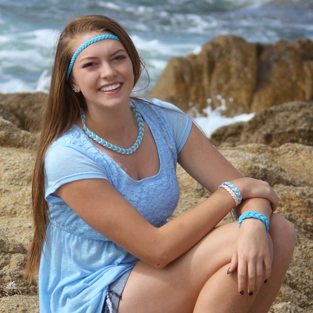 Bulk Pricing Woven Sailor Necklace, 18 Colors Mystic Knotwork 