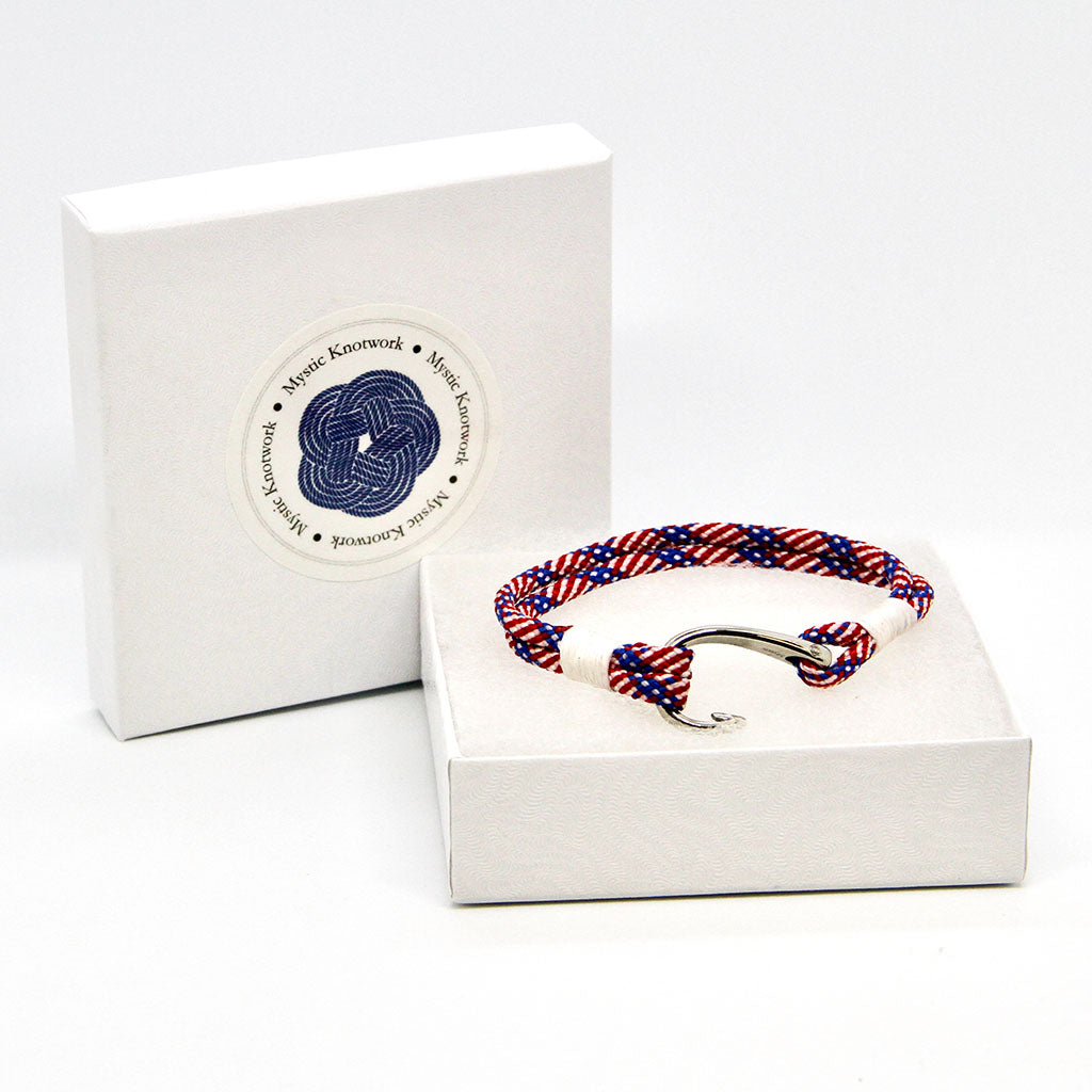 Christmas Nautical Fish Hook Bracelet 069 Bracelets Mystic Knotwork 