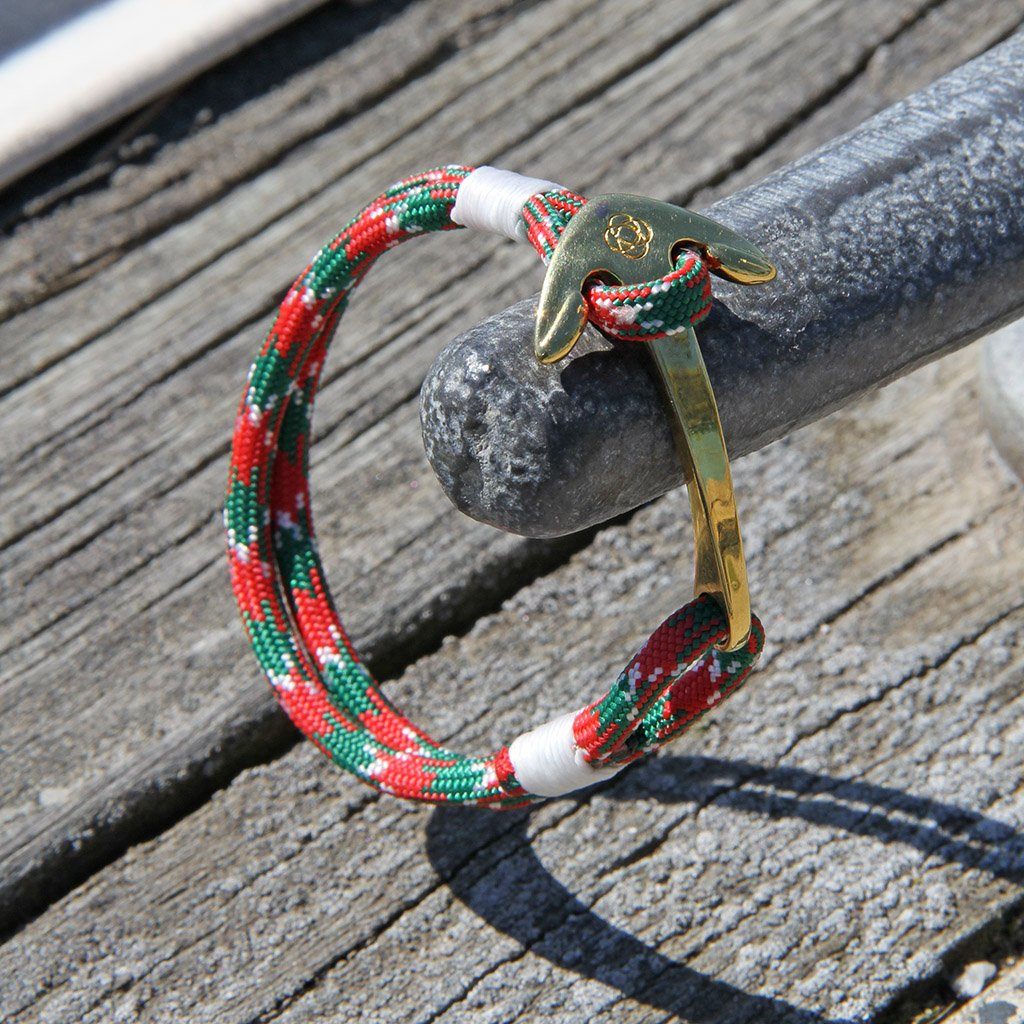 Christmas Nautical Anchor Bracelet Brass 069 Mystic Knotwork 